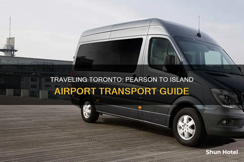 how to get from pearson to island airport