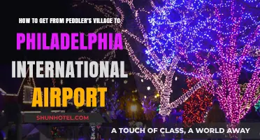 Travel Guide: Peddler's Village to Philadelphia Airport Route Tips