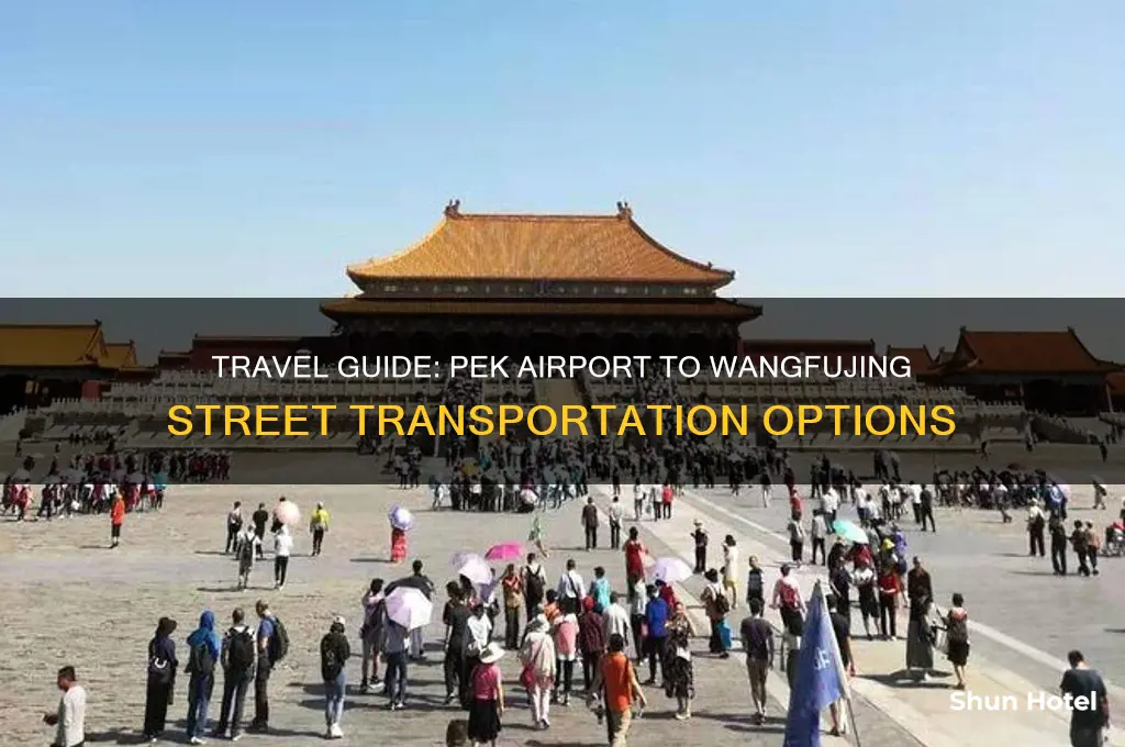 how to get from pek airport to wangfujing