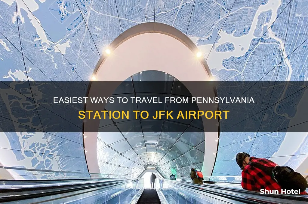 how to get from pennslyvania station to jfk airport
