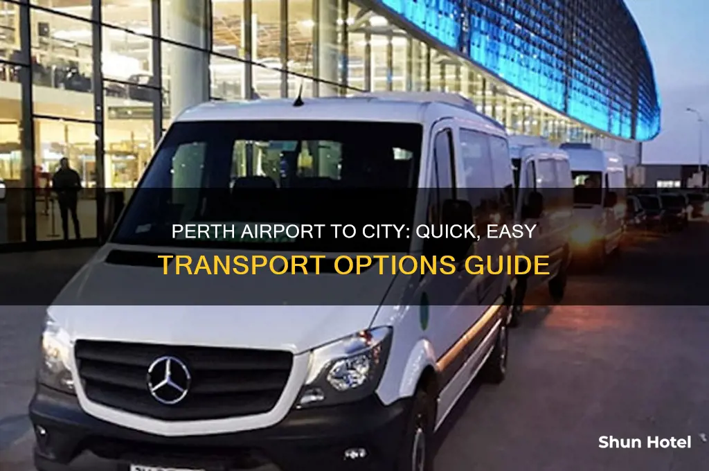 how to get from perth airport to city