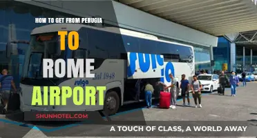 Traveling from Perugia to Rome Airport: Easy Transport Options