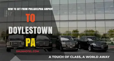 Philadelphia Airport to Doylestown PA: Easy Transportation Options