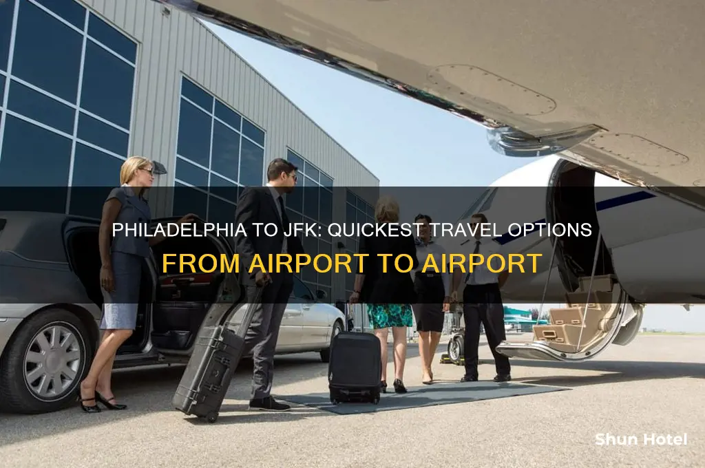 how to get from philadelphia airport to jfk
