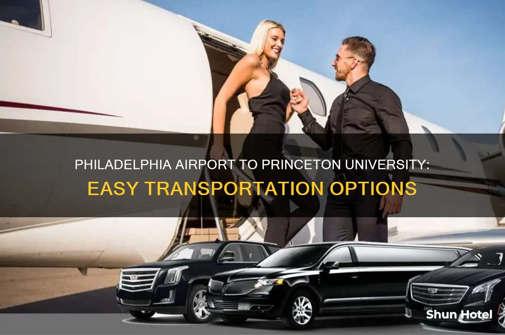 how to get from philadelphia airport to princeton university
