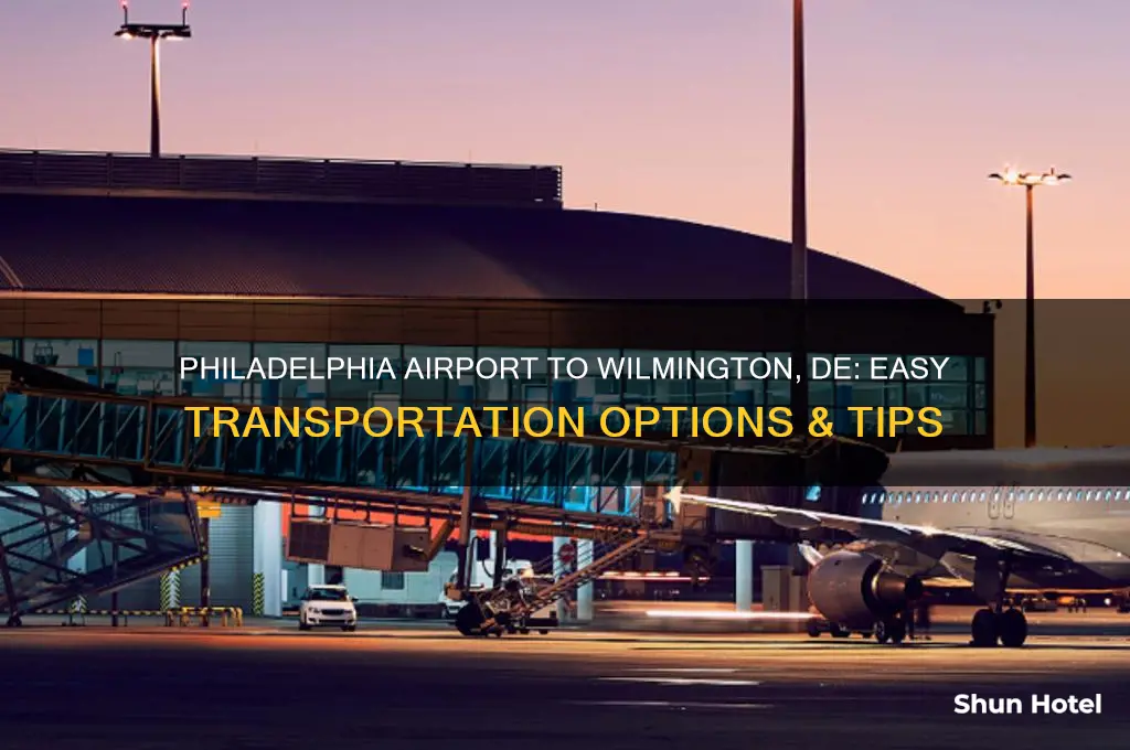 how to get from philadelphia airport to wilmington delaware