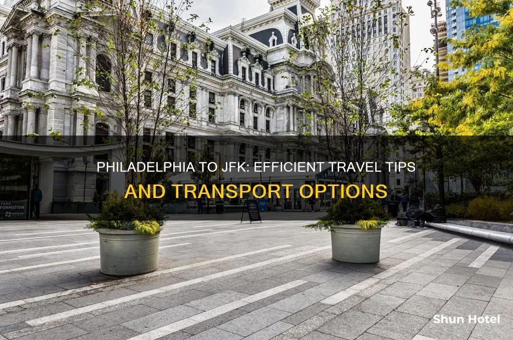 how to get from philadelphia to jfk airport