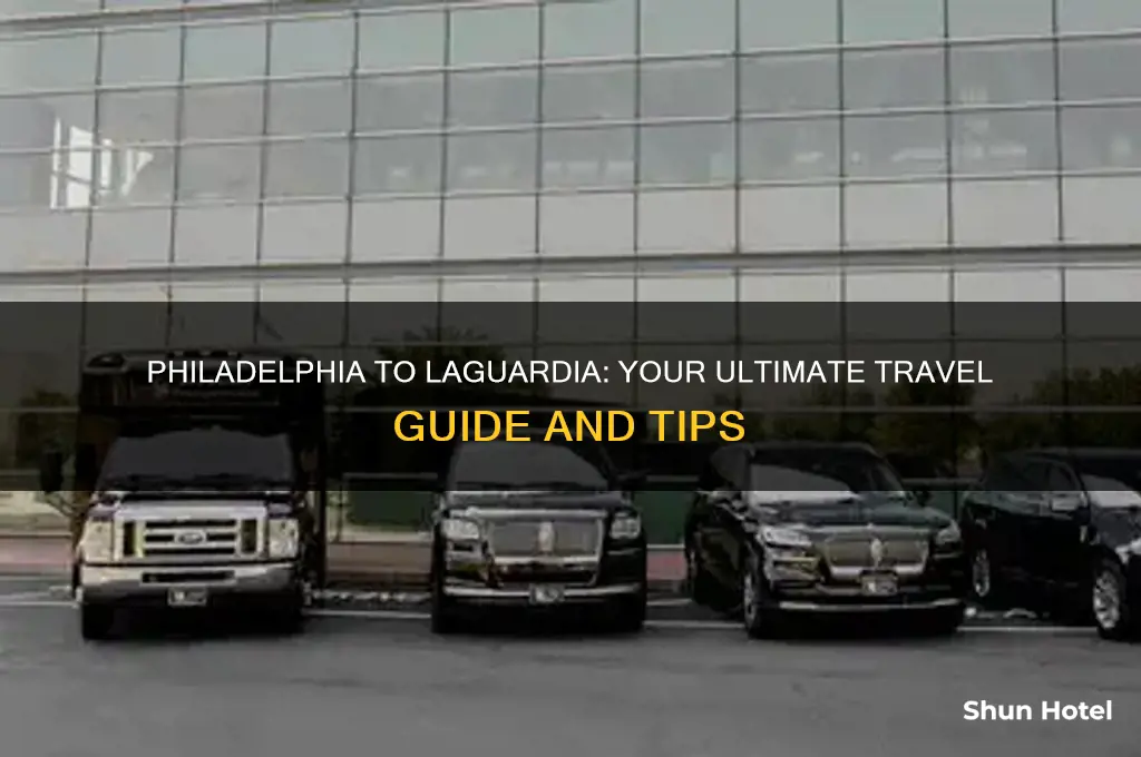 how to get from philadelphia to laguardia airport