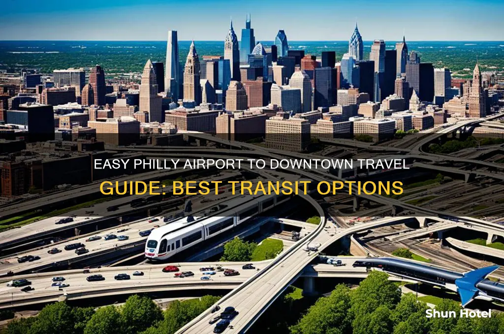 how to get from philly airport to downtown