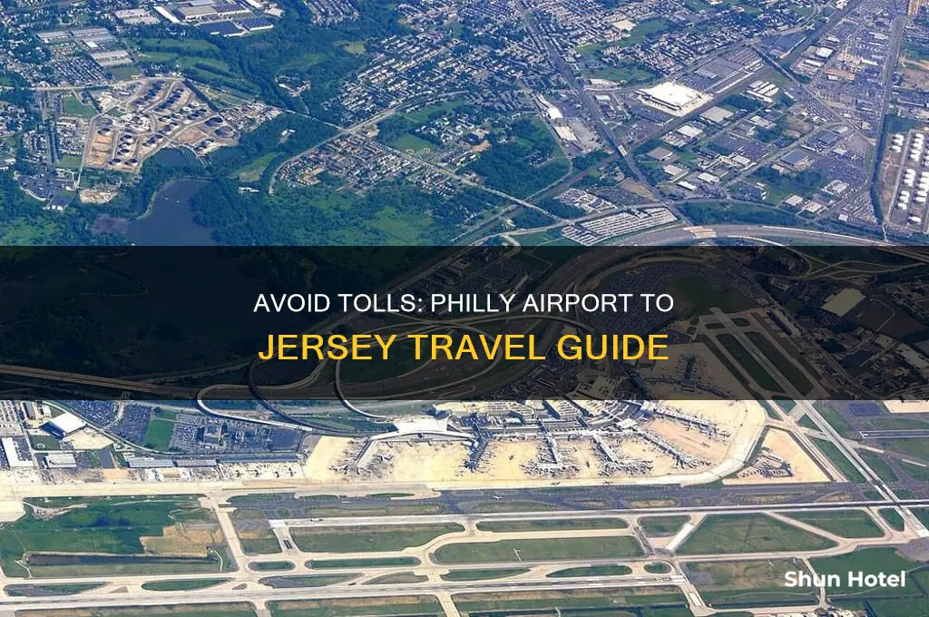 how to get from philly airport to jersey without tolls