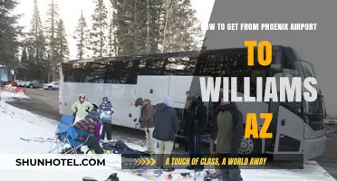 Travel Guide: Phoenix Airport to Williams, AZ Transportation Options