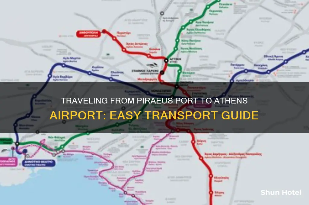 how to get from piraeus port to athens airport