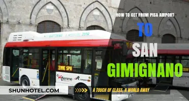 Travel Guide: Pisa Airport to San Gimignano Transport Options
