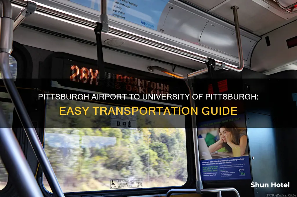 how to get from pittsburgh airport to university of pittsburgh