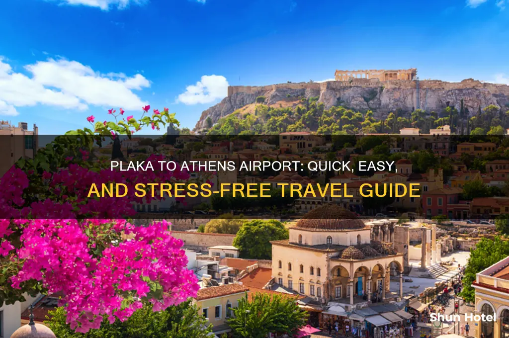 how to get from plaka to athens airport