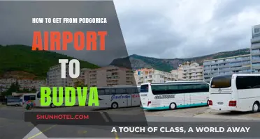 Podgorica Airport to Budva: Easy Transport Options & Travel Tips