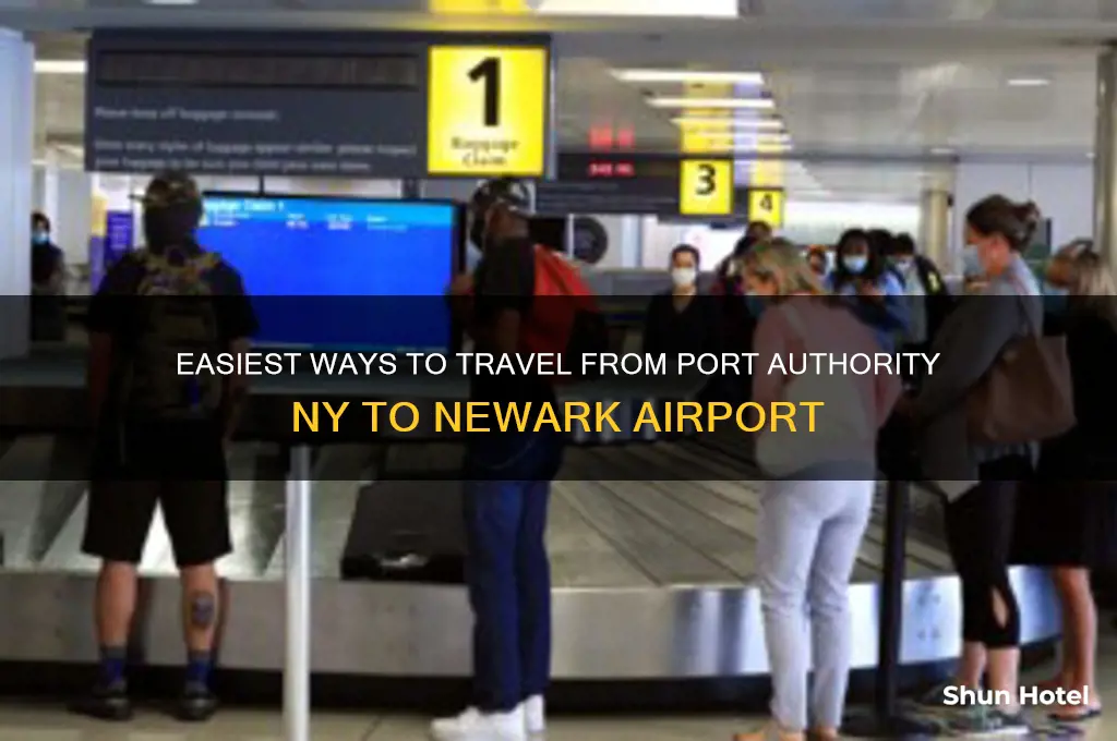 how to get from port authority ny to newark airport
