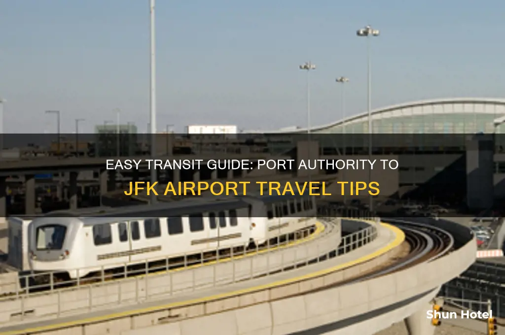 how to get from port authority to jfk airport