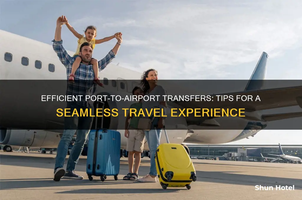 how to get from port to airport