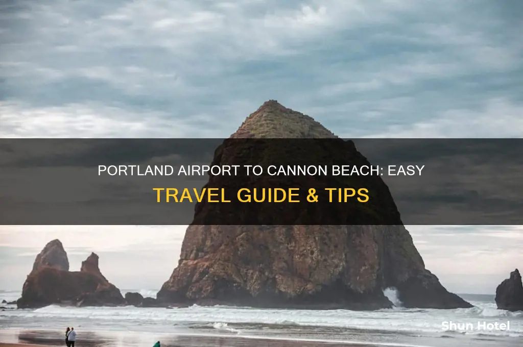 how to get from portland airport to cannon beach