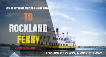 Travel Guide: Portland Maine Airport to Rockland Ferry Transportation Options