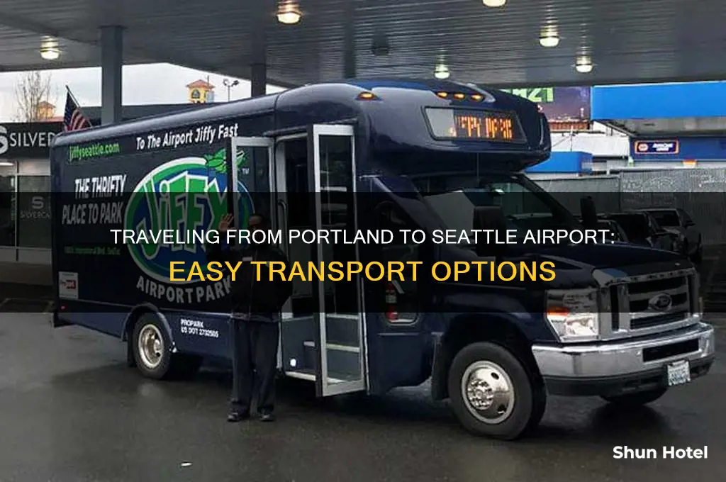 how to get from portland to seattle airport