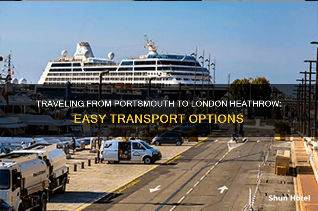 how to get from portsmouth to london heathrow airport