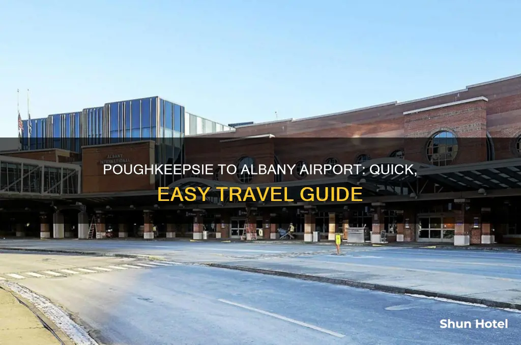 how to get from poukeepsie to albany airport
