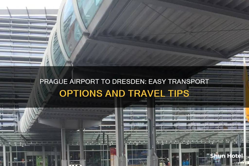 how to get from prague airport to dresden