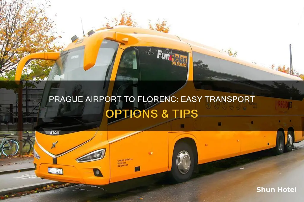 how to get from prague airport to florenc
