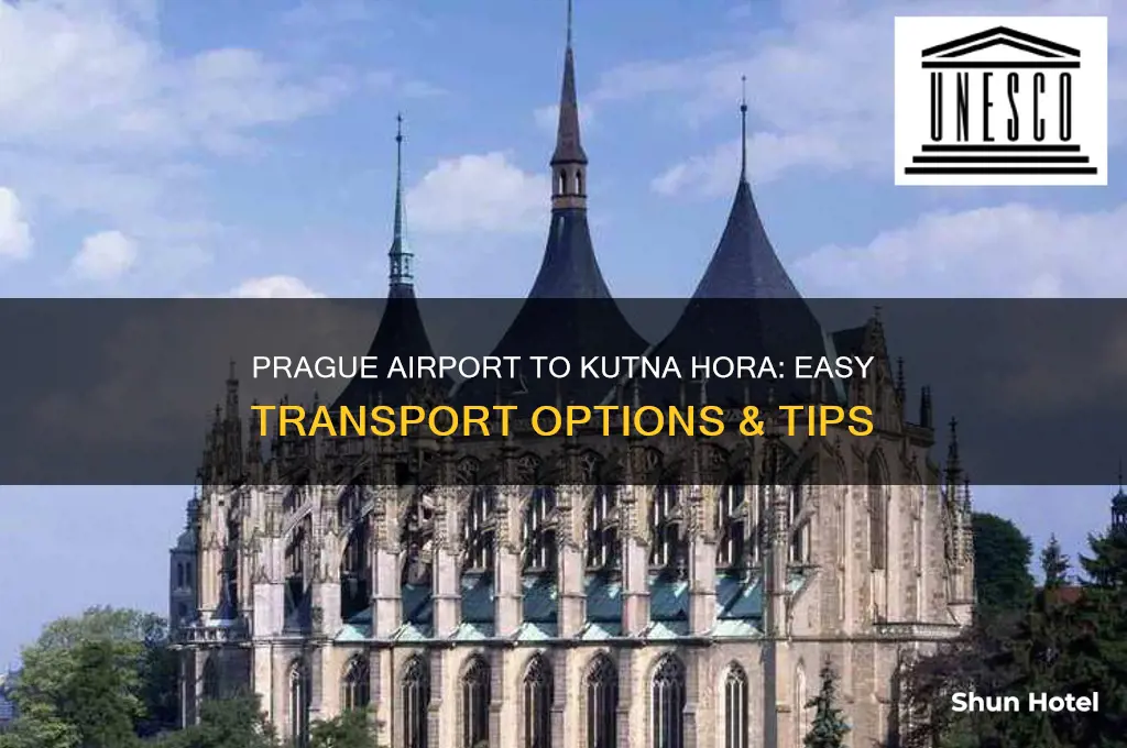 how to get from prague airport to kutna hora