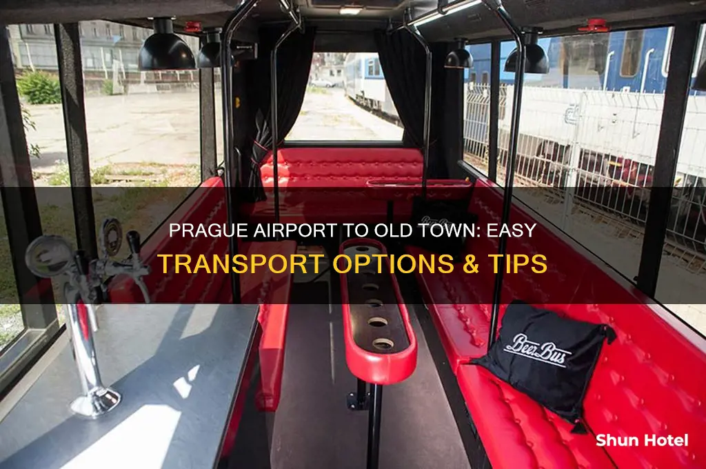 how to get from prague airport to old town
