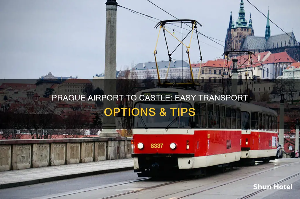 how to get from prague airport to prague castle