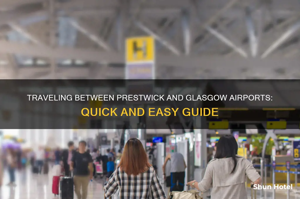 how to get from prestwick airport to glasgow airport