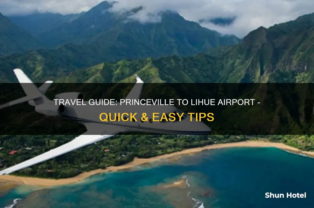how to get from princeville to lihue airport