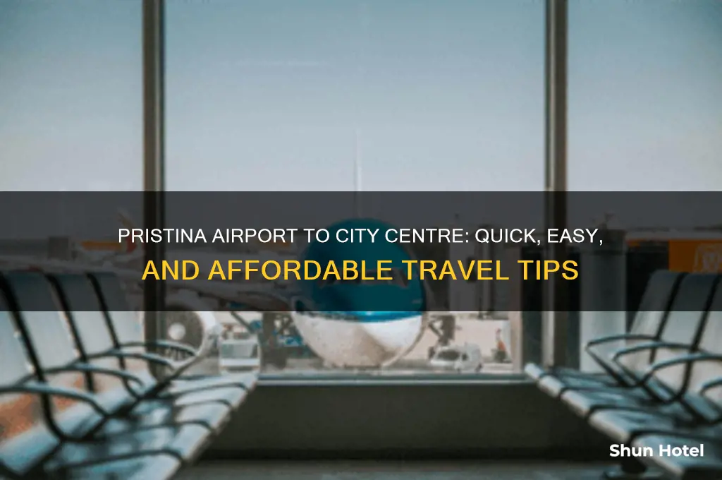 how to get from pristina airport to city centre