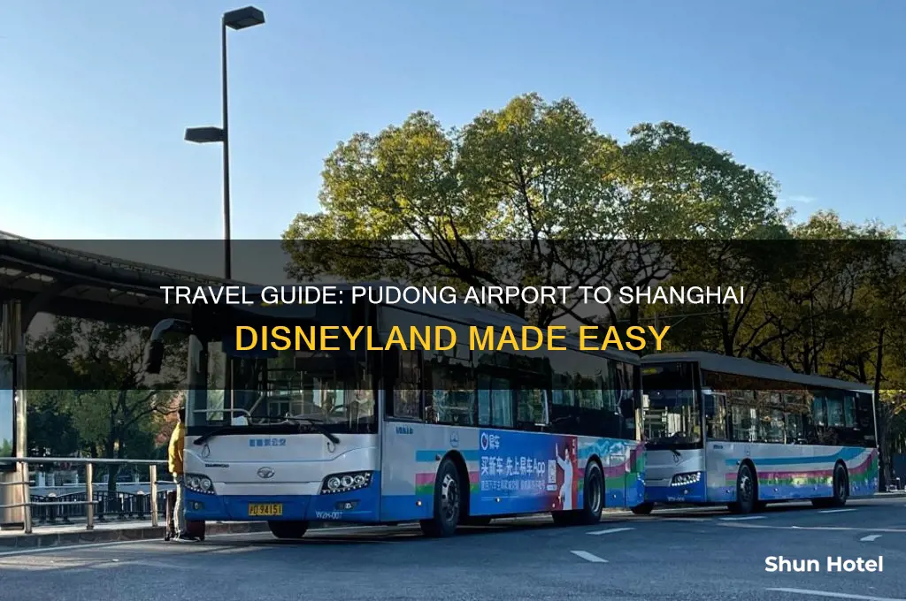 how to get from pudong airport to shanghai disneyland
