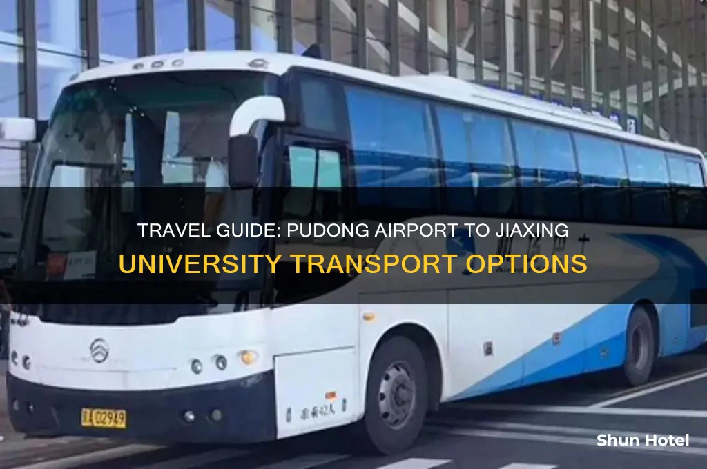 how to get from pudong shanghai airport to jiaxing university