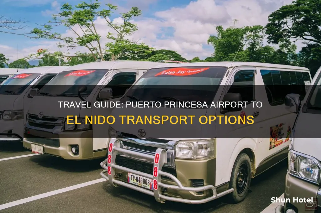 how to get from puerto princesa airport to el nido
