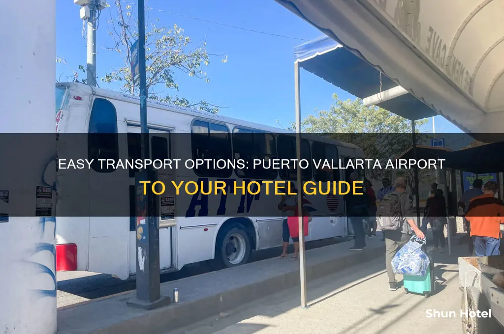 how to get from puerto vallarta airport to hotel