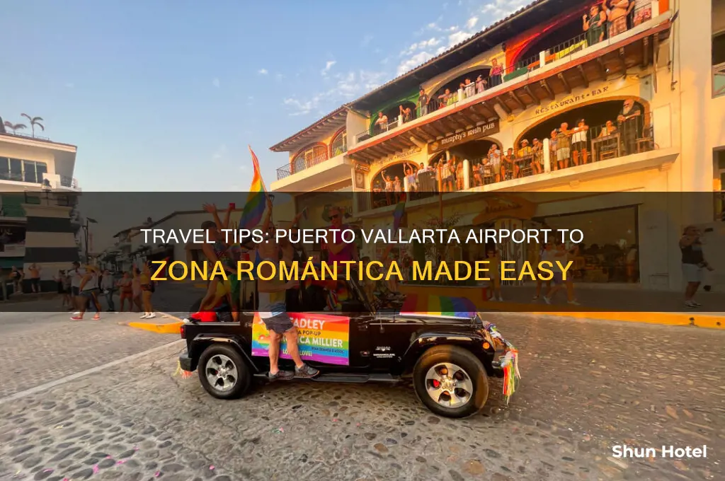 how to get from puerto vallarta airport to zona romantica
