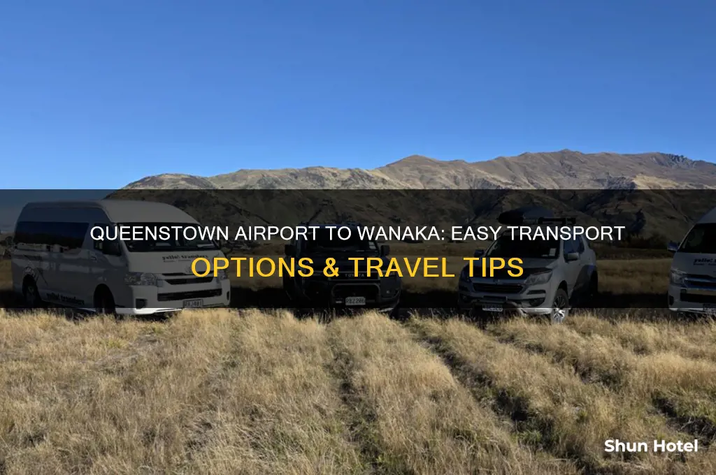 how to get from queenstown airport to wanaka