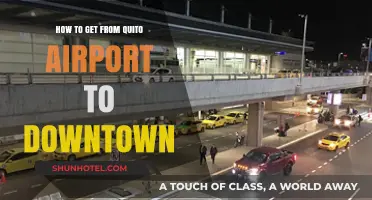 Quito Airport to Downtown: Easy Transportation Options & Tips