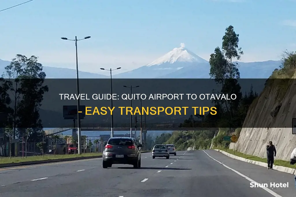 how to get from quito airport to otavalo