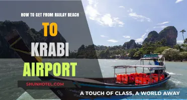 Traveling from Railay Beach to Krabi Airport: Easy Transport Guide