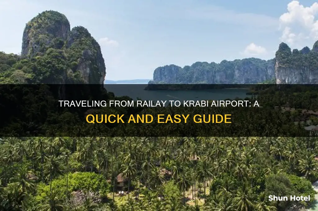 how to get from railay to airport