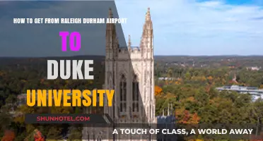 Easy Travel Guide: RDU Airport to Duke University