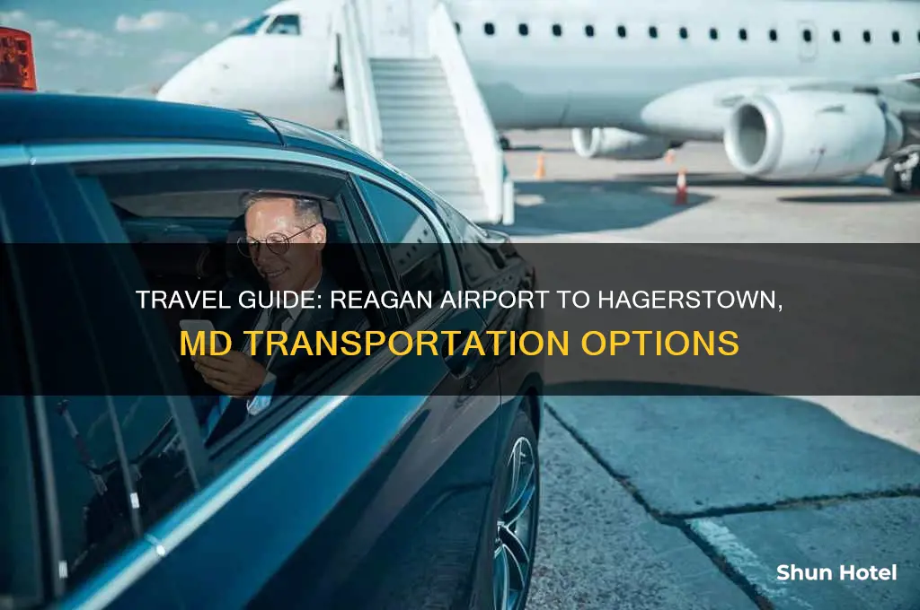 how to get from reagan airport to hagerstown md