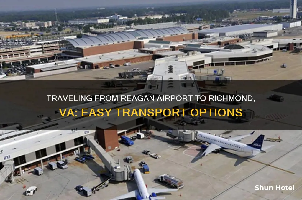 how to get from reagan airport to richmond va