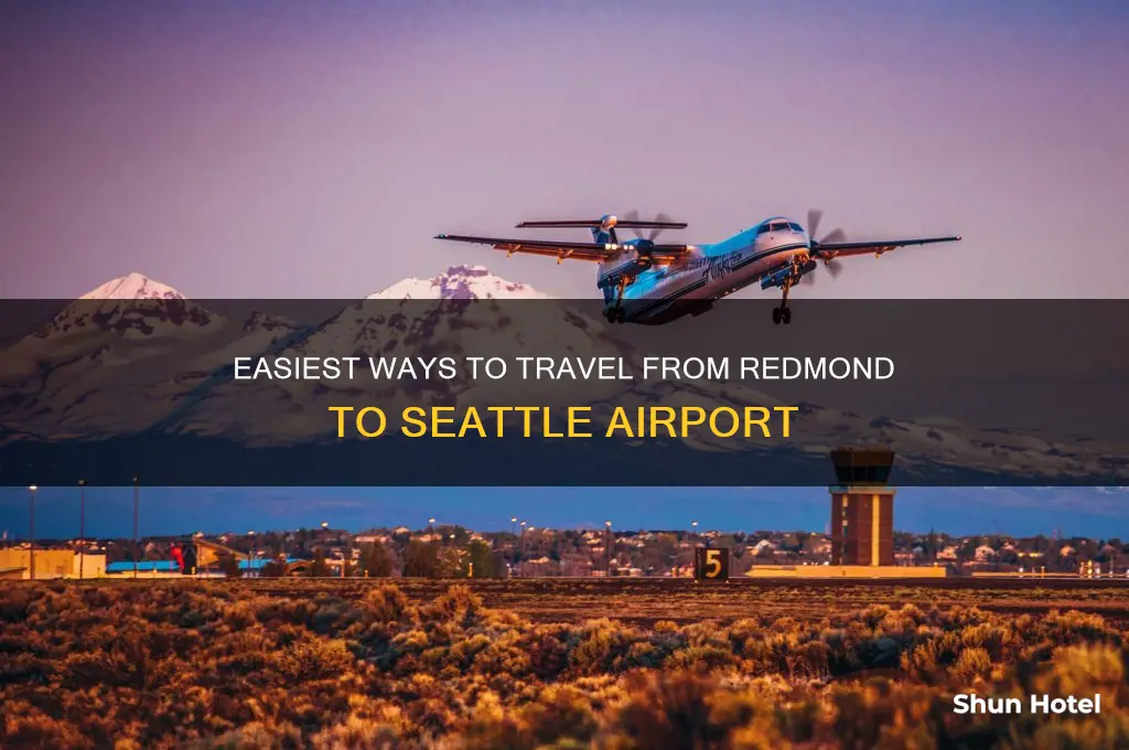 how to get from redmond to seattle airport